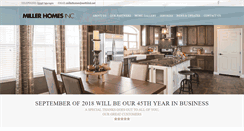 Desktop Screenshot of millermobilehomes.com